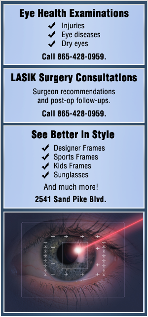 Laser Vision Correction - Pigeon Forge, TN - Whaley Family Eyecare